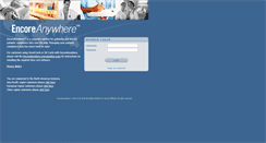 Desktop Screenshot of encoreanywhere.com
